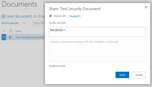 Requesting access through sharing in SharePoint 2013